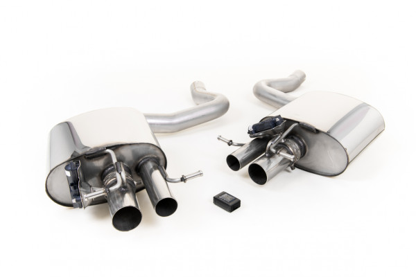 Milltek SSXMZ120 Rear Silencer(s) - Mercedes C-Class C63 & C63 S (W205) Saloon 4.0 Bi-Turbo V8 (Non