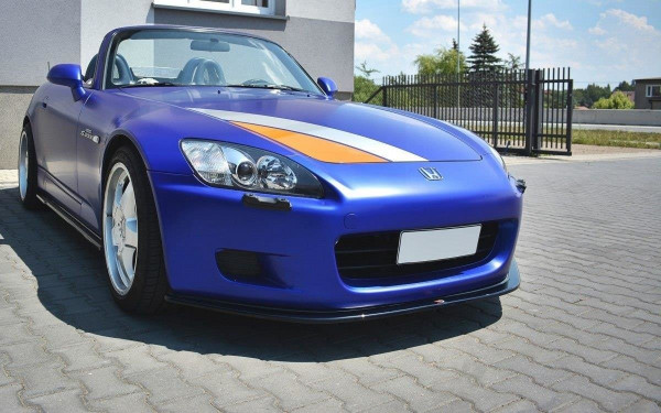 Front Ansatz für v.1 HONDA S2000 schwarz Hochglanz