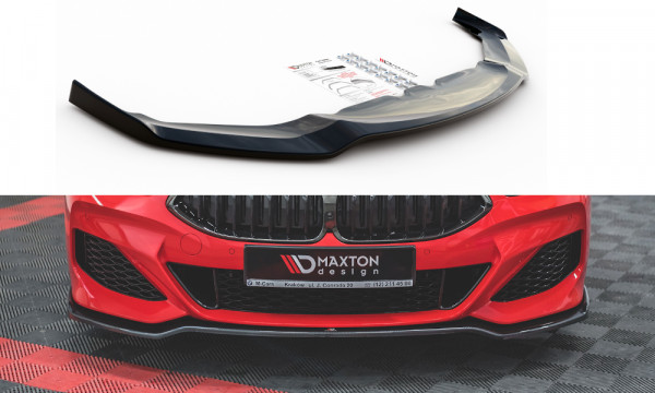 Front Ansatz V.2 passend für Bmw M850i G15 schwarz Hochglanz